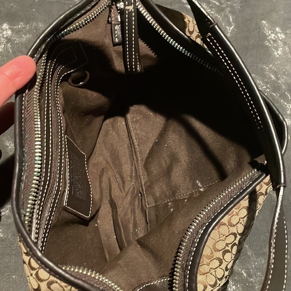 Vintage monogram Coach purse - Picture 3 of 4